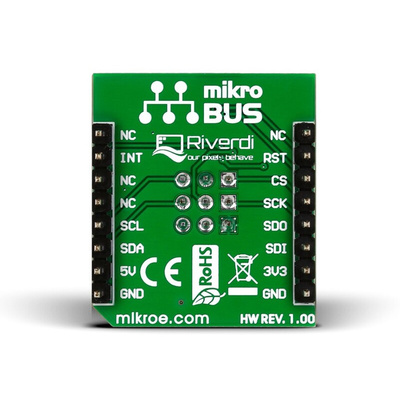 MikroElektronika MIKROE-2100, Riverdi Click LCD Add On Board With FT8xx, zif20