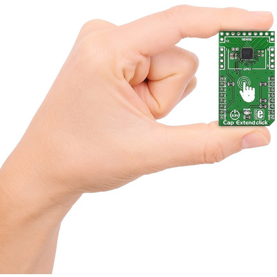 MikroElektronika Cap Extend Capacitive Touch mikroBus Click Board for MPR121
