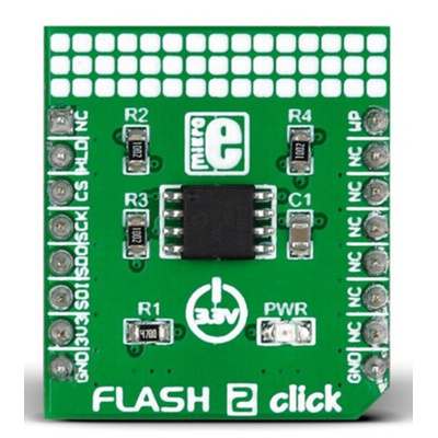 MikroElektronika MIKROE-2267, Flash 2 click Serial Flash Development Board for SST26VF064B for MikroBUS