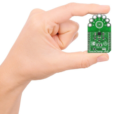 MikroElektronika TouchClamp Capacitive Touch mikroBus Click Board for TPL0501