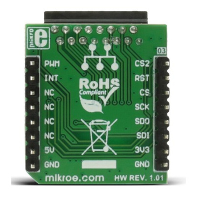 MikroElektronika MIKROE-2453, LCD Mini Click LCD Display Adapter Board With 2x16 Monochrome Character Display