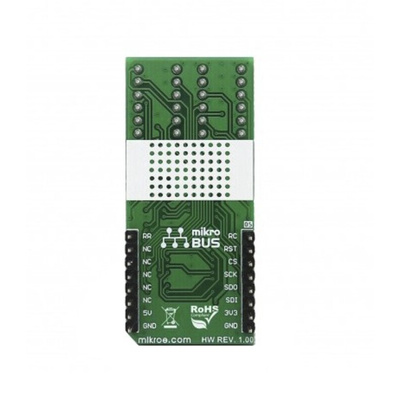 MikroElektronika MIKROE-2790, 7 x 10 Y Click LED Matrix Display Development Board With 74HC595