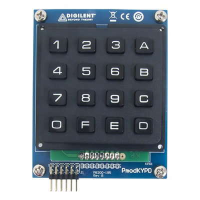 Digilent Pmod KYPD: 16-Button Keypad