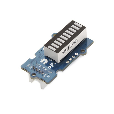 Seeed Studio 104020006, Grove LED Bar V2.0 LED Matrix Display 10 Segment LED Gauge Bar, Module With MY9221