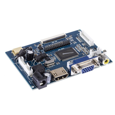 Seeed Studio 104990066, LCD Display 1366 x 768 10.1in HDMI, LCD, NTSC, PAL, TFT, VGA Development Board, Driver Board