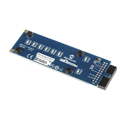 Microchip QT7 Xplained Pro Extension Kit Add On Board for Xplained Pro MCU Board