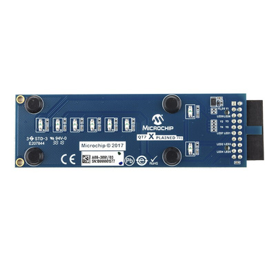 Microchip QT7 Xplained Pro Extension Kit Add On Board for Xplained Pro MCU Board
