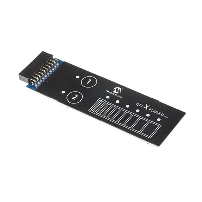 Microchip QT7 Xplained Pro Extension Kit Add On Board for Xplained Pro MCU Board