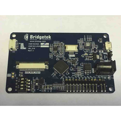 Bridgetek VM816C50A-N, EVE Credit Card Board (no display) LCD Development Module With SPI for BT816 EVE