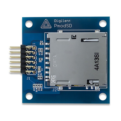 Development Kit SD Card Slot Module for use with Store and Access On System Board