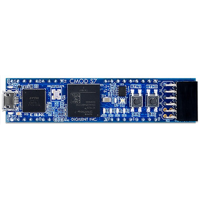 Development Kit Cmod S7 Breadboardable Spartan-7 FPGA Module for use with XC7S25 Spartan-7