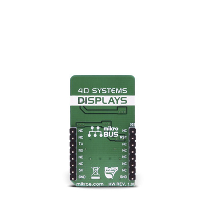 MikroElektronika MIKROE-3044, 4D Display Click Adapter Board With 30-pin ZIF FFC connector for 4D Systems Gen 4 Series
