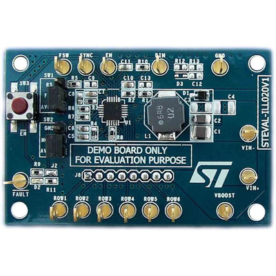 STMicroelectronics STEVAL-ILL020V1, STEVAL LED Demonstration Board for LED7706 for LED Driver
