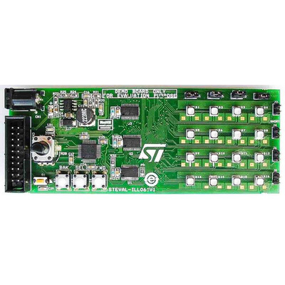 STMicroelectronics STEVAL-ILL061V1, STEVAL LED Driver Evaluation Board for LED1642GW, STM32 for High Brightness LED