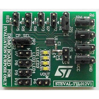 STMicroelectronics STEVAL-TLL012V1, STEVAL LED Driver Demonstration Board for STP4CMP for LED Driver