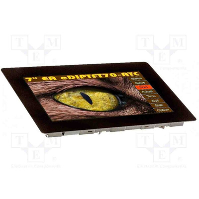 Display Visions EA EVALeDIPTFT70C, Embedded Graphic display 7in TFT Evaluation Board for TFT Displays eDIP-Series