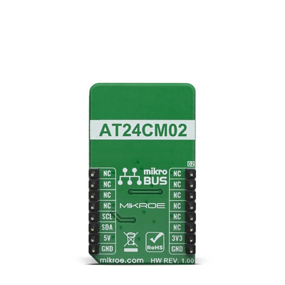 MikroElektronika MIKROE-3762, DUAL EE CLICK EEPROM Development Kit for AT24CM02 for I2C