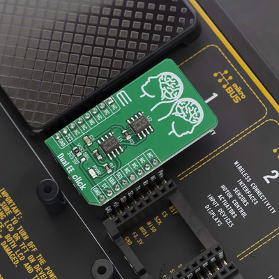 MikroElektronika MIKROE-3762, DUAL EE CLICK EEPROM Development Kit for AT24CM02 for I2C