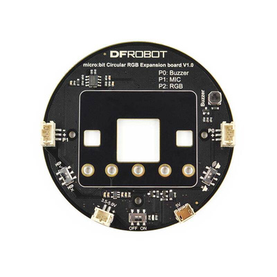 DFRobot ROB0150, Micro: Circular RGB LED Expansion Board LED Expansion Board for WS2812 for Micro:bit