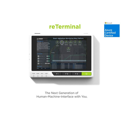 Seeed Studio 110070048, reTerminal Development Kit With Embedded Linux with Raspberry Pi CM4, 5in IPS Multi Touch Screen