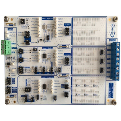 Infineon BASICPLUSDEMOBOARDTOBO1, BASICPLUS DEMOBOARD LED Driver Evaluation Board for TLD1114-1EP, TLD2141-3EP,