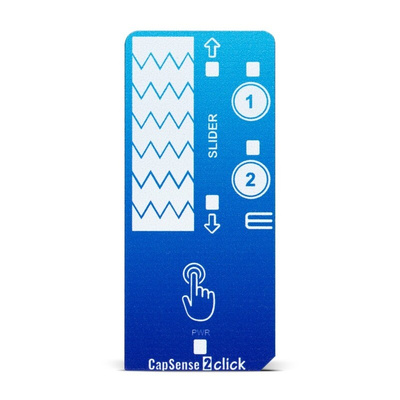 MikroElektronika CapSense 2 Click Capacitive Touch Add On Board for CAP1114 for mikroBUS socket
