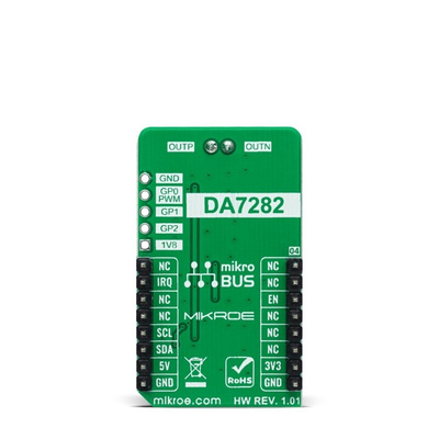 MikroElektronika Haptic 3 Click Add On Board for DA7282 for mikroBUS socket
