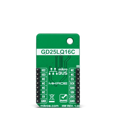MikroElektronika MIKROE-4440, Flash 7 Click Flash Add On Board for GD25LQ16C