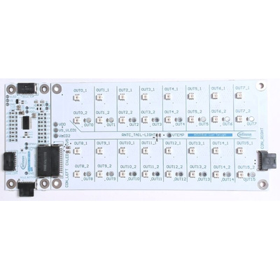 Infineon TLD700216LITEKITTOBO1, TLD700216LITEKITTOBO1 LED Controller Evaluation Board for TLD7002-16LITE_KIT for