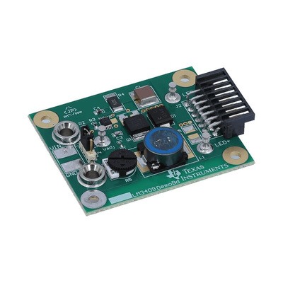Texas Instruments LM3409EVAL/NOPB, LED Lighting Development Kit LED Driver Demonstration Board for LM3409 for LM3409