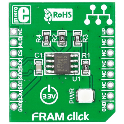 MikroElektronika MIKROE-1486, FRAM Click Shield
