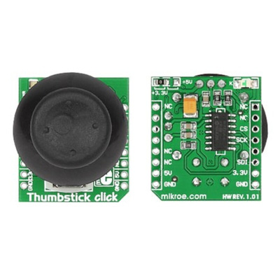 MikroElektronika Thumbstick Joystick mikroBus Click Board