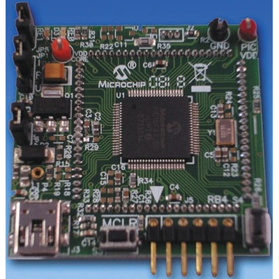 Microchip PIC18F87J50 FS USB PIM Demo Board MCU Module MA180021