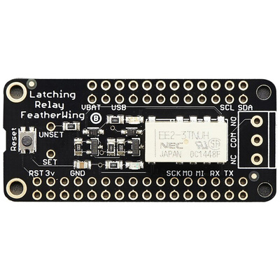 Adafruit FeatherWing Latching Relay for Adafruit Feather