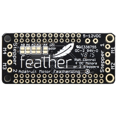 Adafruit FeatherWing Add-On Board for ATmega32u4, ATSAM M0, ESP8266 for All Feather Board