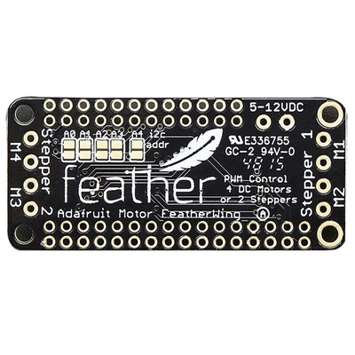 Adafruit FeatherWing Add-On Board for ATmega32u4, ATSAM M0, ESP8266 for All Feather Board