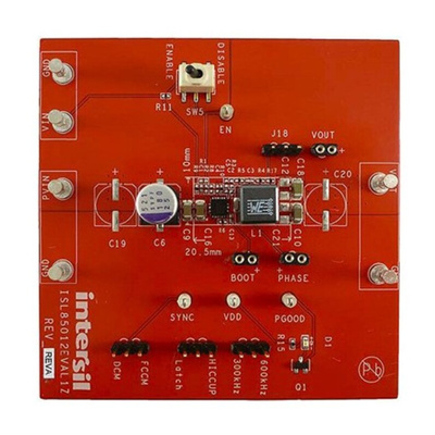 Renesas Electronics Evaluation Board Buck Regulator for ISL85012 for Synchronous Buck Regulator