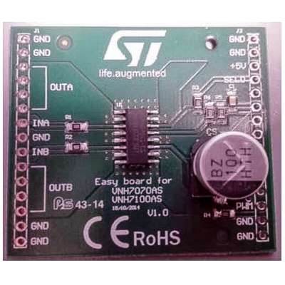 STMicroelectronics VNH7100AS Evaluation Board for VNH7070AS, VNH7100AS for VNH7100AS H-Bridge