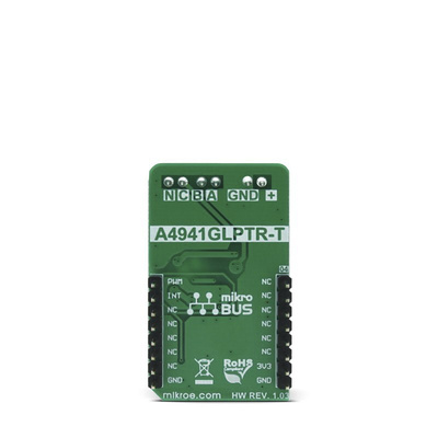 Development Kit Brushless 5 Click for use with Efficient Air Ventilation Systems, Sensorless BLDC Motor Driving, Silent