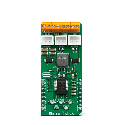 MikroElektronika Charger 9 Click Battery Charger for MAX1757