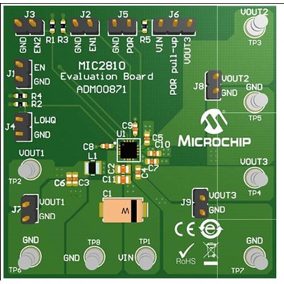 Microchip MIC2810 3 output PMIC for MIC2810 PMIC