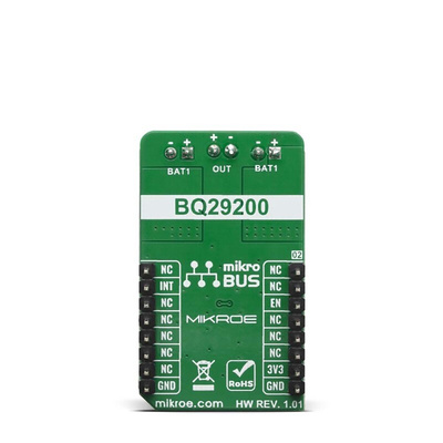 MikroElektronika BALANCER 3 CLICK Battery Charger for BQ29200 for 2 Series Cell Lithium Ion Battery Packs