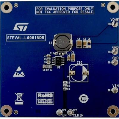 STMicroelectronics 38 V, 1.5 A synchronous step-down switching regulator for L6981 for Power Tools