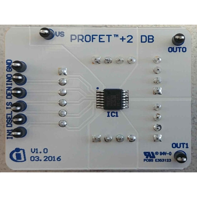 Infineon BTS7008-1EPA DAUGH BRD Evaluation Board for BTS7008-1EPA for Automotive