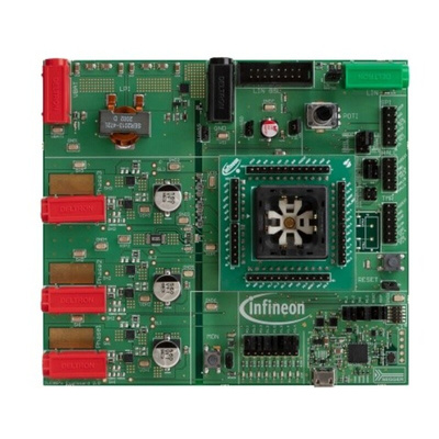 Infineon TLE987X EVALB-TQFP 3 Phase Motor Drive for B6-Bridge for BLDC motor drive, MOSFETS, UART for 3-phase