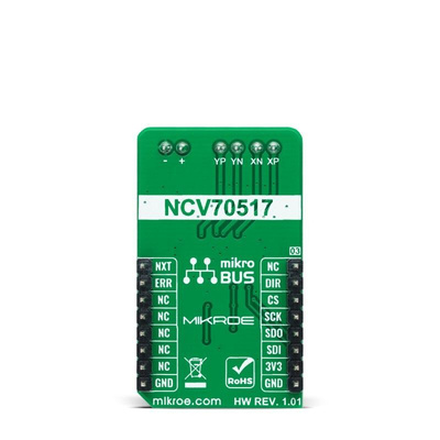MikroElektronika Stepper 16 Click Stepper Motor Driver for NCV70517 for mikroBUS socket