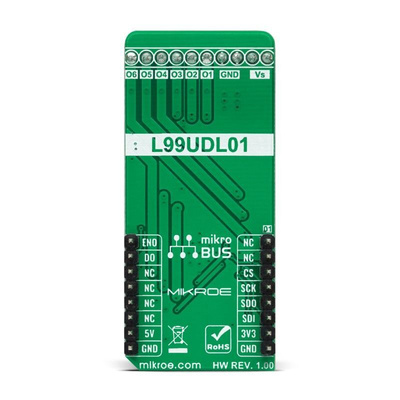 MikroElektronika H-Bridge 9 Click Half-Bridge Driver for L99UDL01 for mikroBUS socket