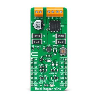 MikroElektronika Multi Stepper Click - TB67S261 Stepper Motor Driver for TB67S261FTG for Stepper motor