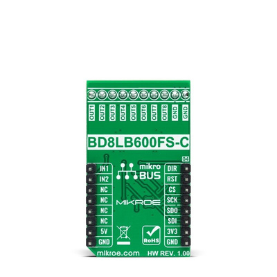 MikroElektronika SolidSwitch 3 Click Load Switch for BD8LB600FS-C for mikroBUS socket
