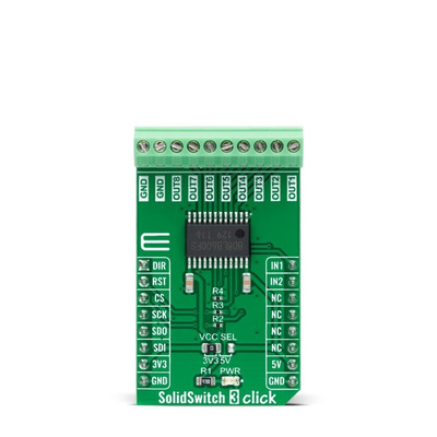 MikroElektronika SolidSwitch 3 Click Load Switch for BD8LB600FS-C for mikroBUS socket